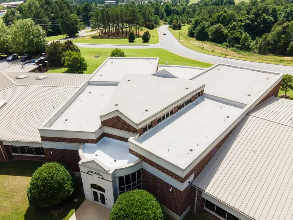 A roof on a cox bros maintenance schedule